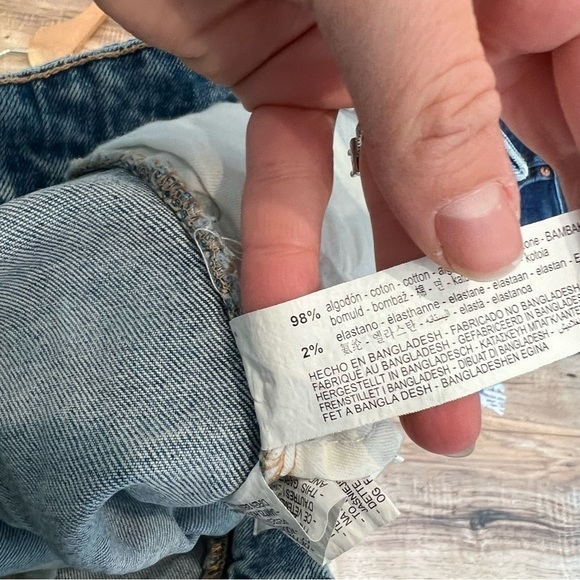 Zara High Rise Denim Shorts - Picture 9 of 13